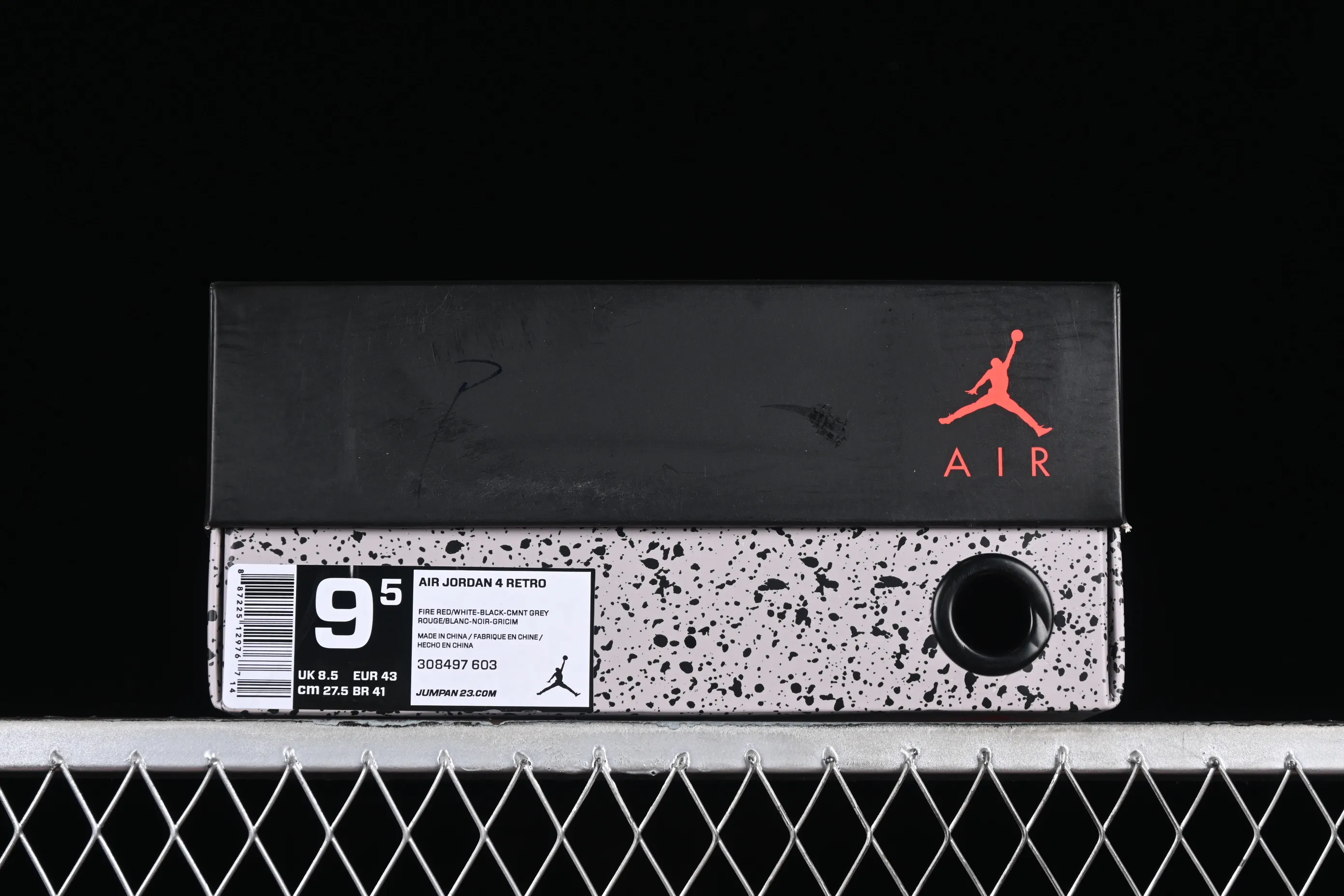 All categories Air Jordan Jordan series basketball shoes Air Jordan 4 GX foreign trade version Air Jordan 4 Retro "Toro Bravo" AJ4 Joe 4 Raging Bull 308497-603
